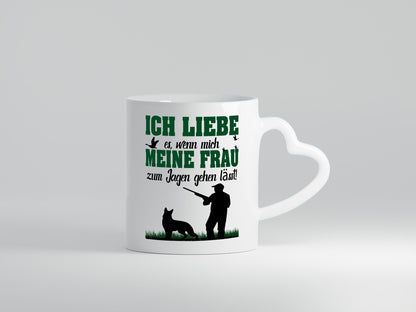 Ich liebe es wenn meine Frau mich Jagen lässt | Jäger Geschenk Humor