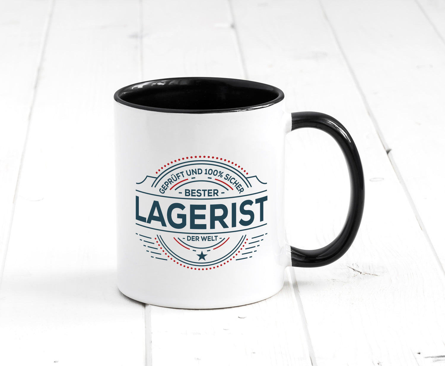 Geprüft und sicher: Lagerist | Lageristen Lager Arbeiter lustiger Spruch