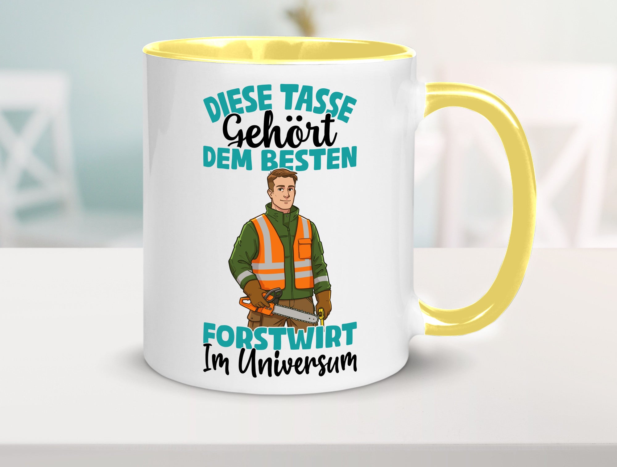 Im Universum: Forstwirt | Waldarbeiter lustig Arbeit Kollegen Büro Geschenk