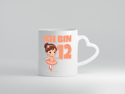 12 Geburtstag | Jahre Ballerina Mädchen Ballet Geschenkidee Humor Tasse