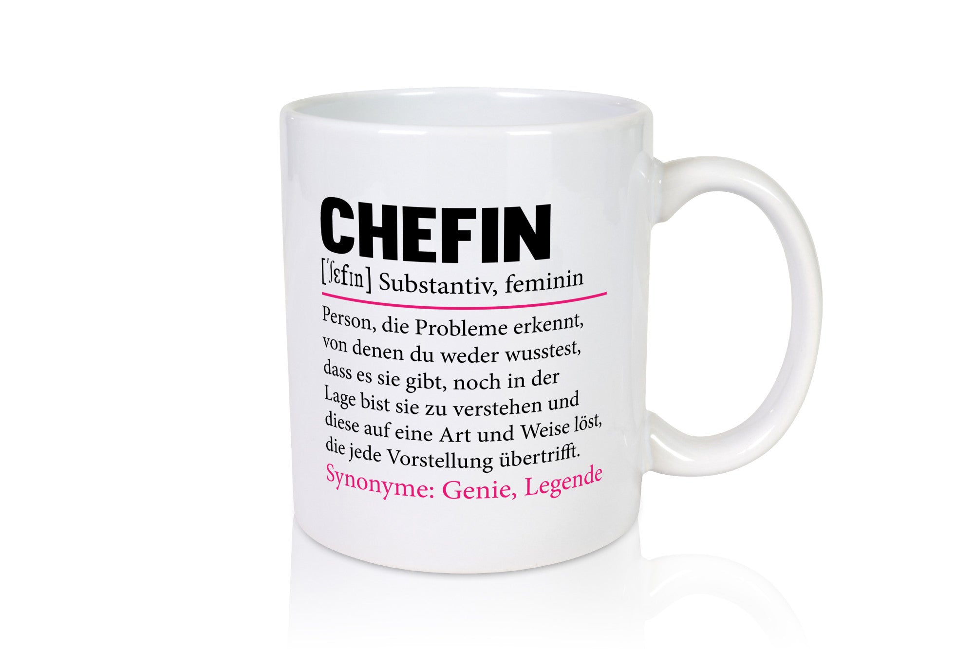 Chefin | lustiges Führungskraft Vorgesetzte Sprichwort Geschenk Arbeit