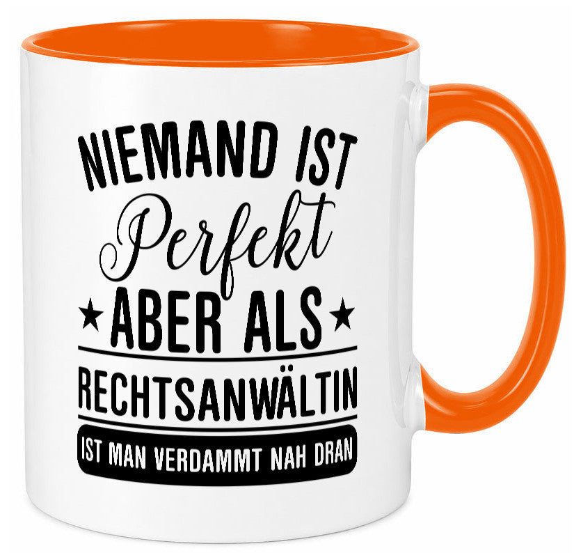 Verdammt nah dran: Rechtsanwältin | Jurstin Anwältin lustiger Spruch Geschenk