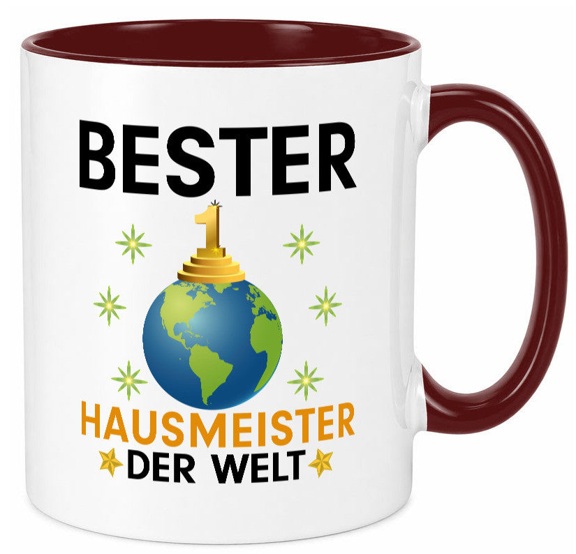 Welt Bester Hausmeister | Hauswart Humor Geschenkidee Tasse
