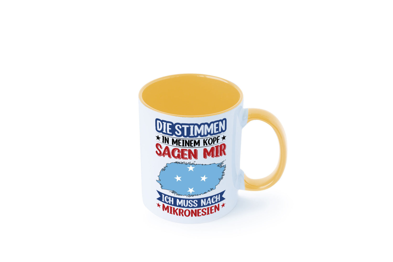 Mikronesien | Urlaub Stimmen in meinem Kopf Traumland Geschenk Humor