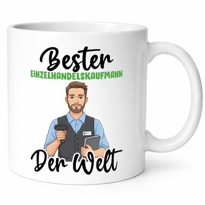 Bester Einzelhandelskaufmann | Einzelhandel v2 lustig Humor Geschenkidee