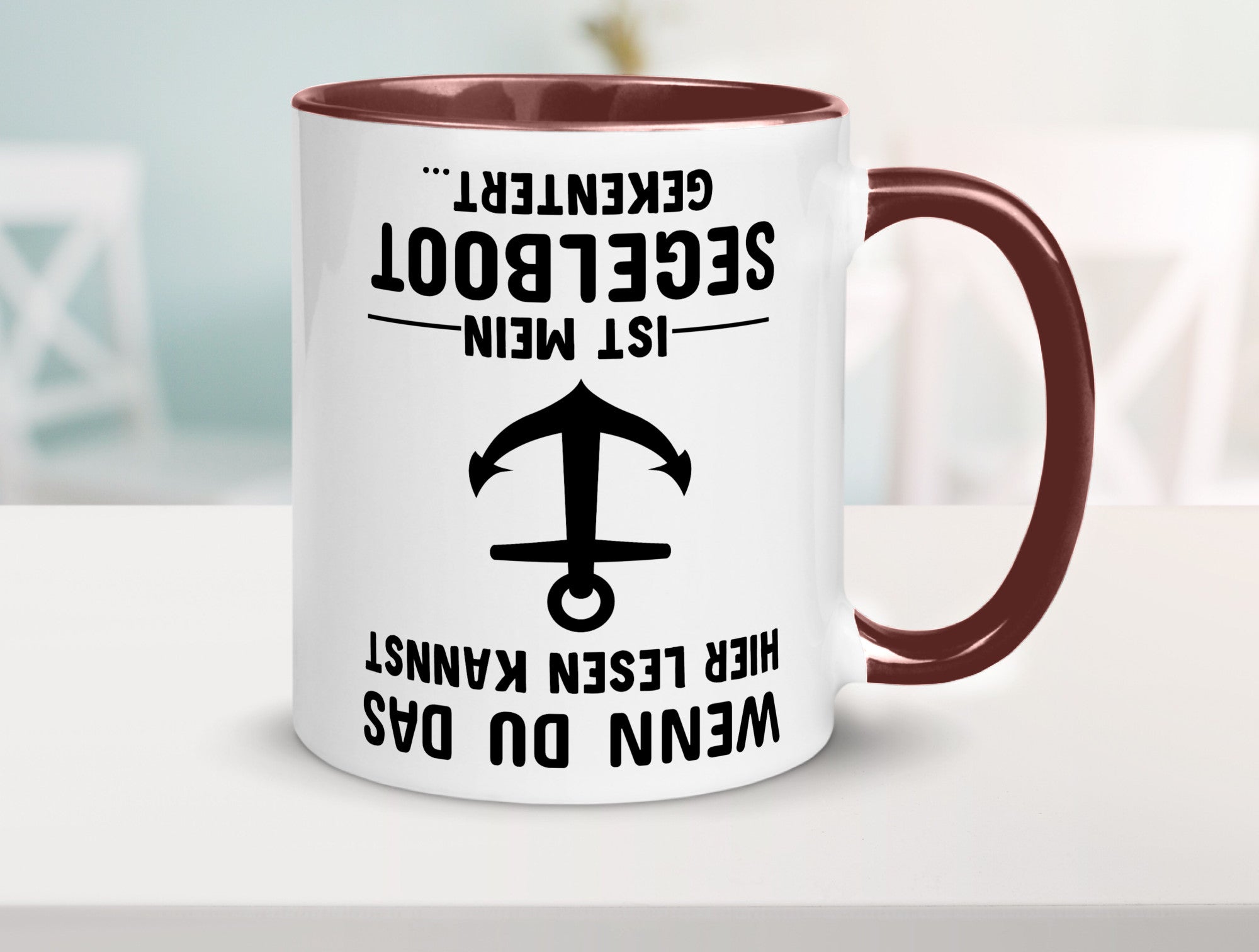 Segler Tasse | Segelboot Humor Kapitän Spruch Witz Geschenkidee