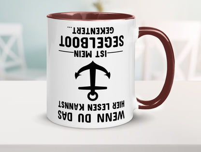 Segler Tasse | Segelboot Humor Kapitän Spruch Witz Geschenkidee
