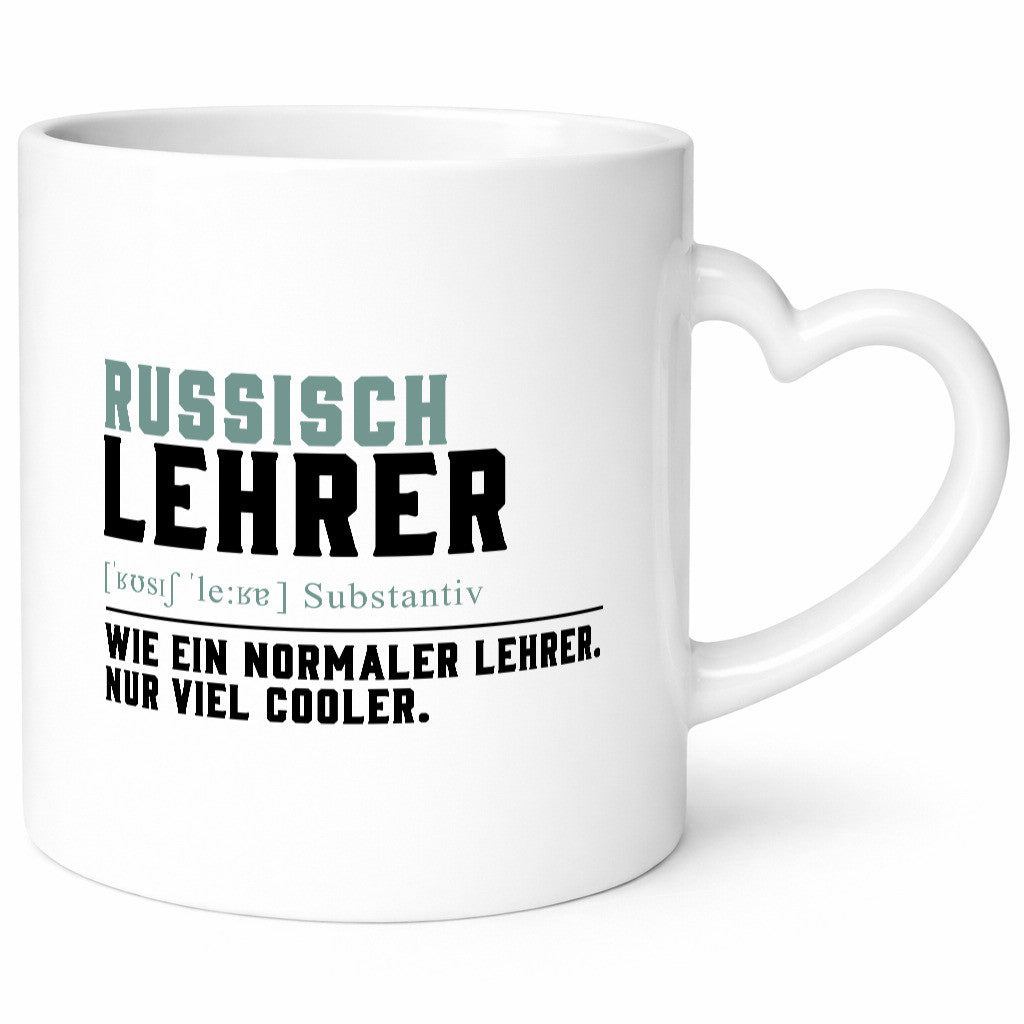 Russischlehrer | Lehrer Unterricht Lieblingslehrer Humor Geschenkidee Tasse
