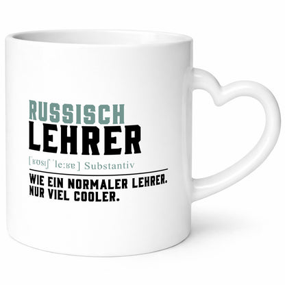 Russischlehrer | Lehrer Unterricht Lieblingslehrer Humor Geschenkidee Tasse
