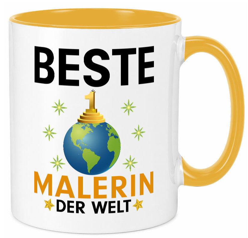 Welt Bester Malerin | Malerinnen Geschenk Humor Geschenkidee lustiger Spruch