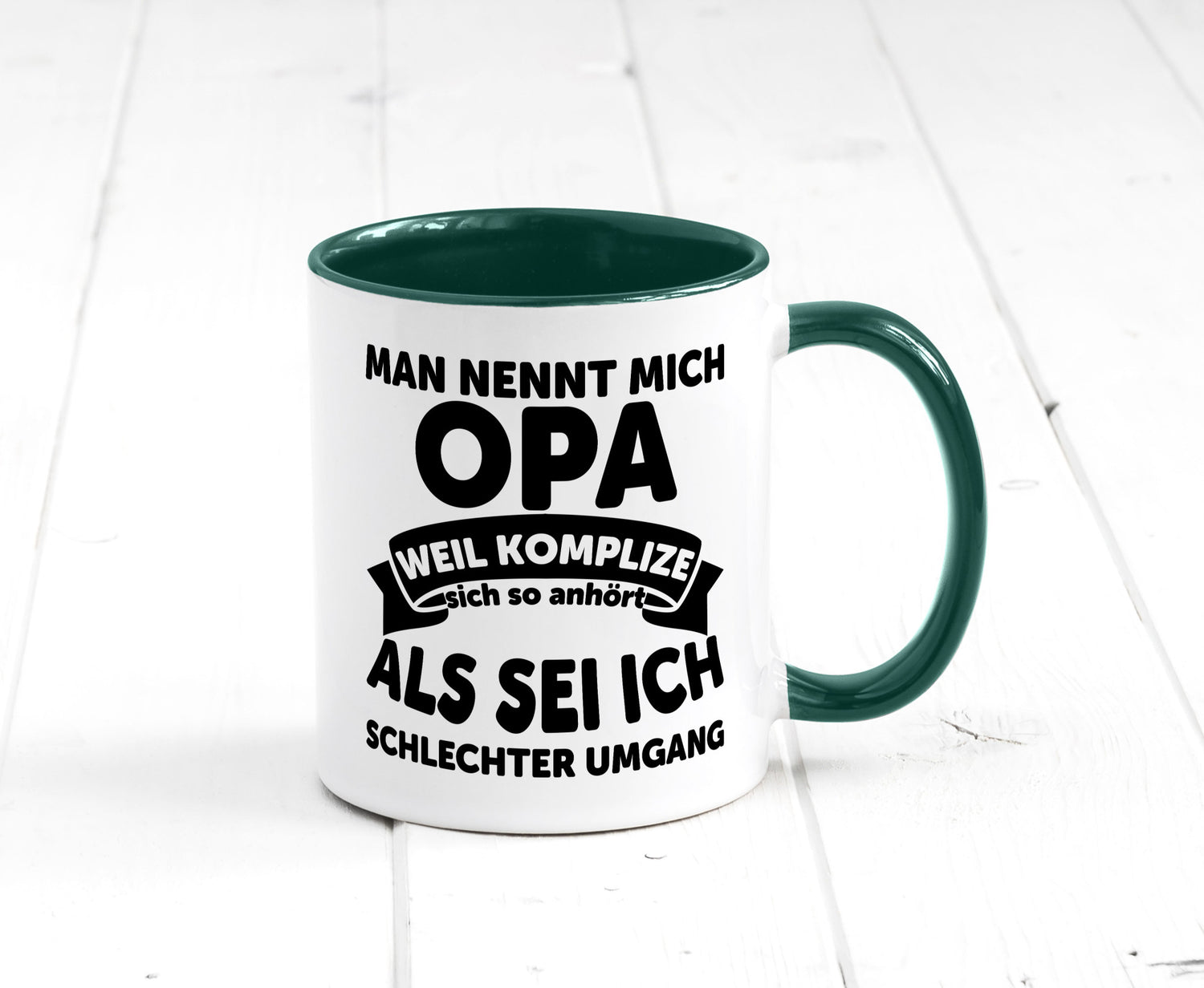 Nenn mich Opa, Komplize schlechter Umgang | Opa Witz Geschenk Familie