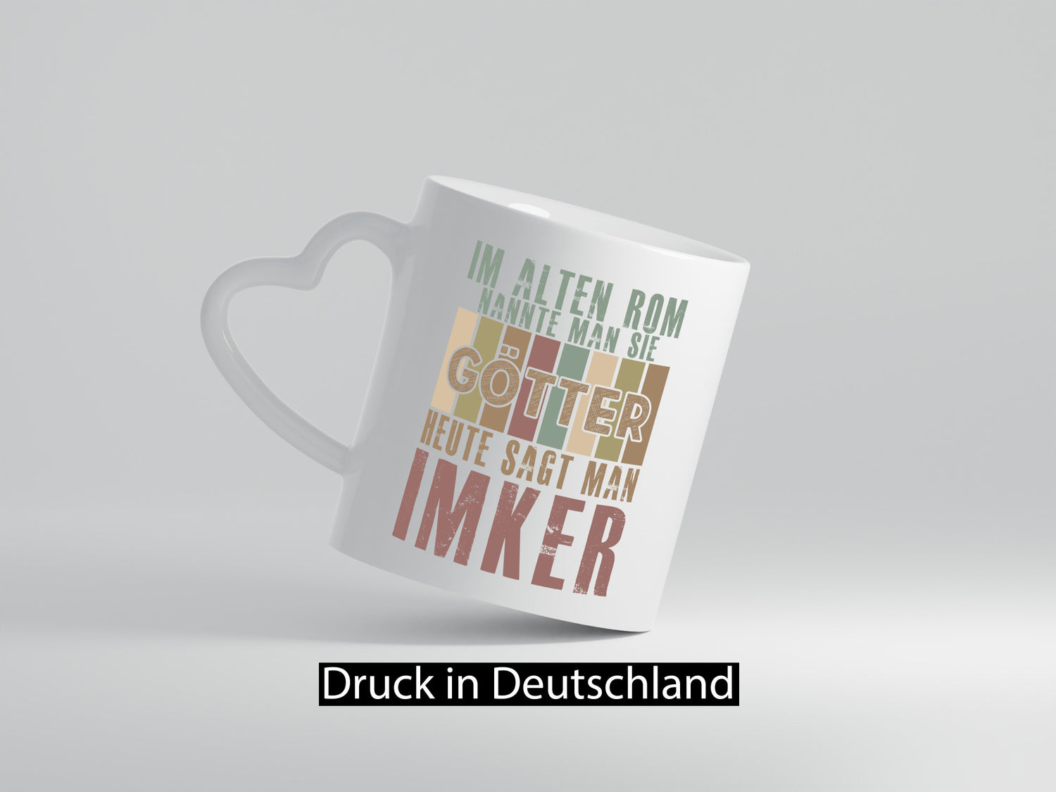 Heute sagt man: Imker | Imkerei lustiger Spruch Geschenk Humor Geschenkidee