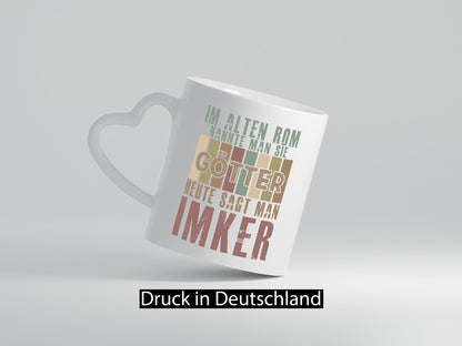 Heute sagt man: Imker | Imkerei lustiger Spruch Geschenk Humor Geschenkidee