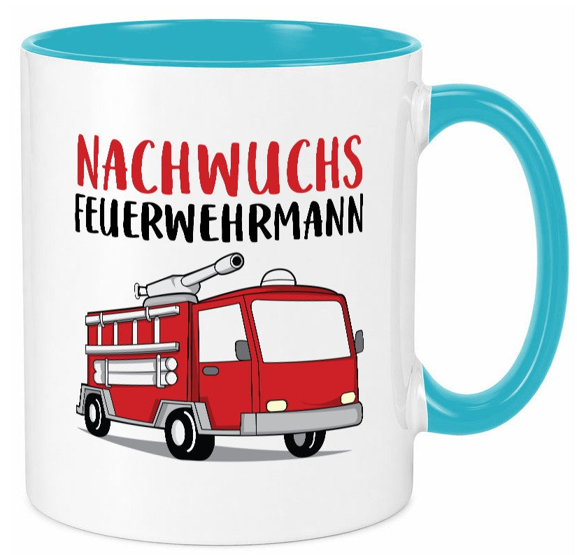 Nachwuchs Feuerwehrmann | Feuerwher Humor Geschenkidee Tasse