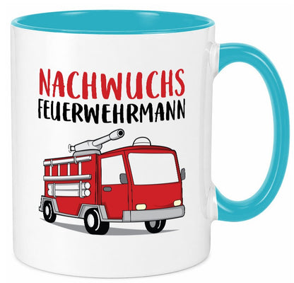 Nachwuchs Feuerwehrmann | Feuerwher Humor Geschenkidee Tasse