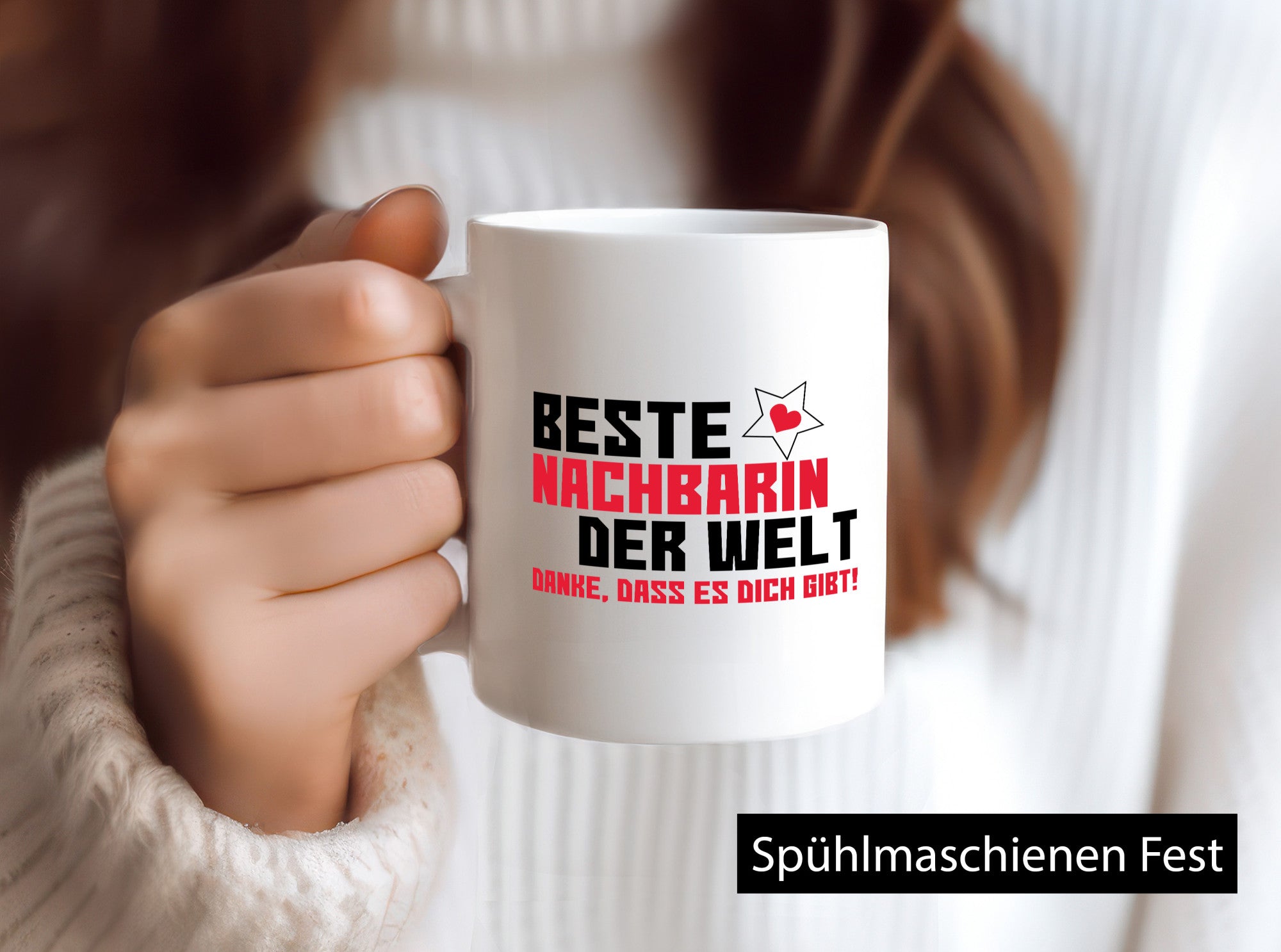 Bester Nachbar | Beste Nachbarin Freunde Nachbarschaft lustiger Spruch Geschenk