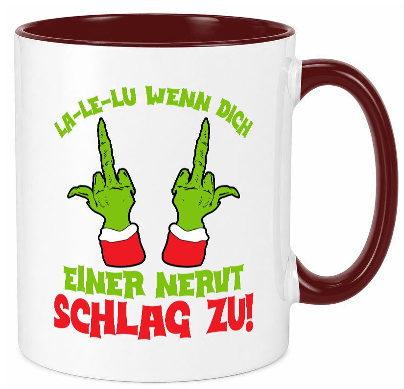 La Le Lu | Weihnachten Weihnachtsmuffel Lichter Humor Geschenkidee Tasse