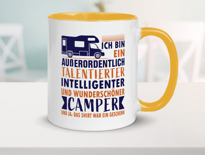 Talentierter | Intelligenter Wunderschöner Camper lustiger Spruch Geschenk