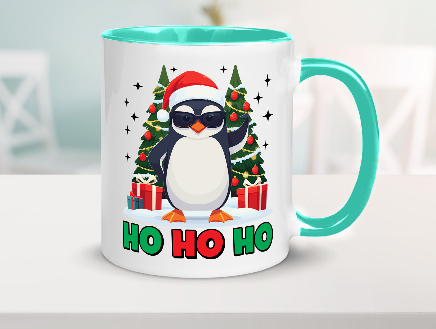 Ho | Weihnachts Pinguine Weihnachten lustig Humor Geschenkidee Geschenk Tasse