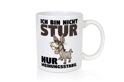 Sturer Esel | Sturkopf Tasse Dickkopf Spruch Humor lustiger Geschenk