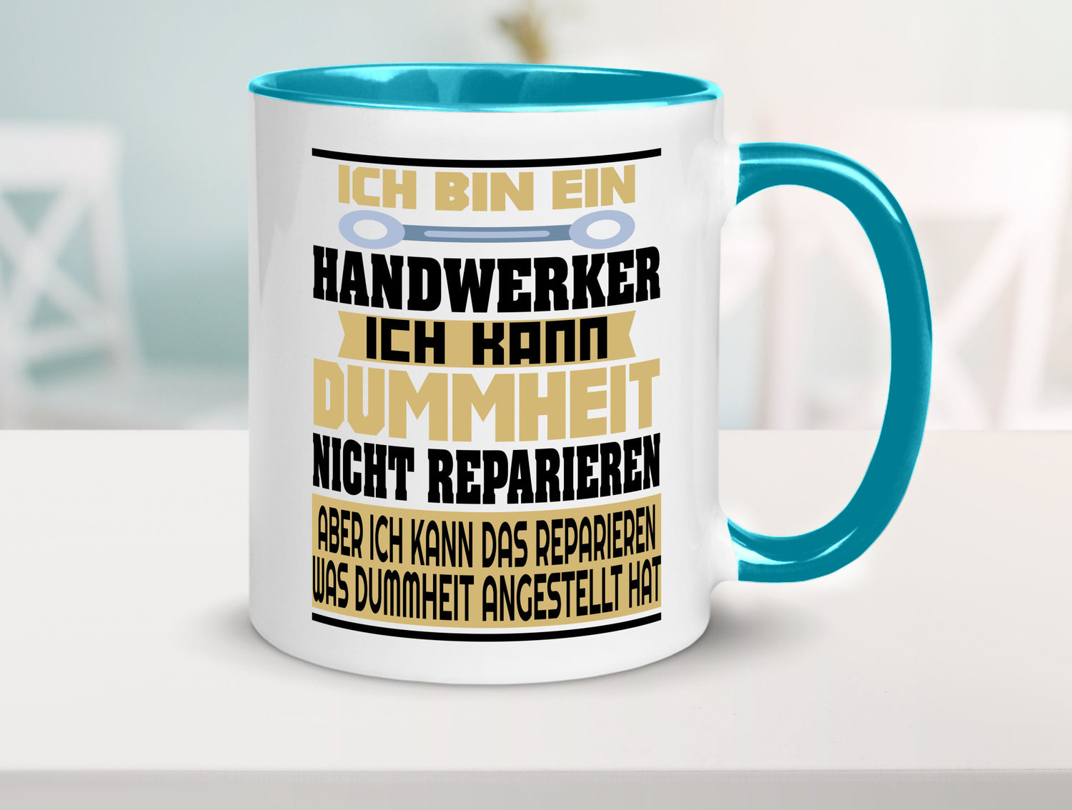 Ich bin Handwerker | Dummheit Schlechte Arbeit lustiger Spruch Geschenk