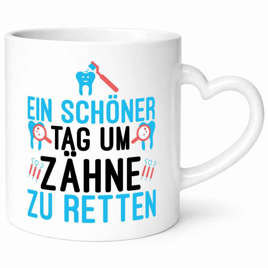 Zähne retten | Zahnarzt Praxis lustiger Spruch Kollege Geschenkidee Arbeit