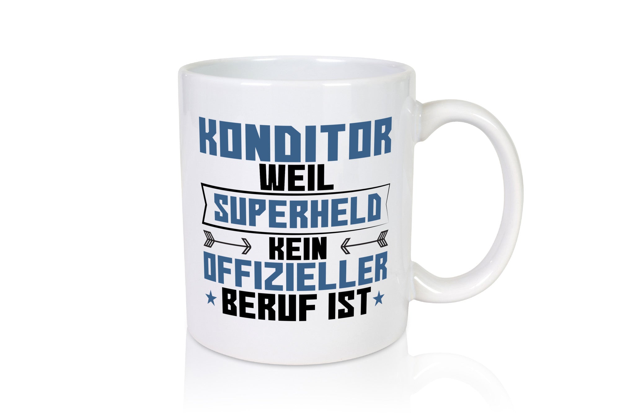 Superheld Konditor | Konditorei Humor Geschenkidee Tasse