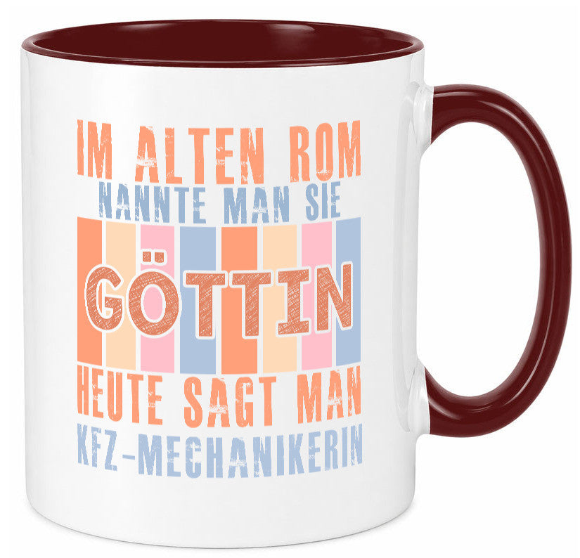 Heute sagt man: KFZ-Mechanikerin | Mechaniker KFZ lustig Humor Geschenkidee