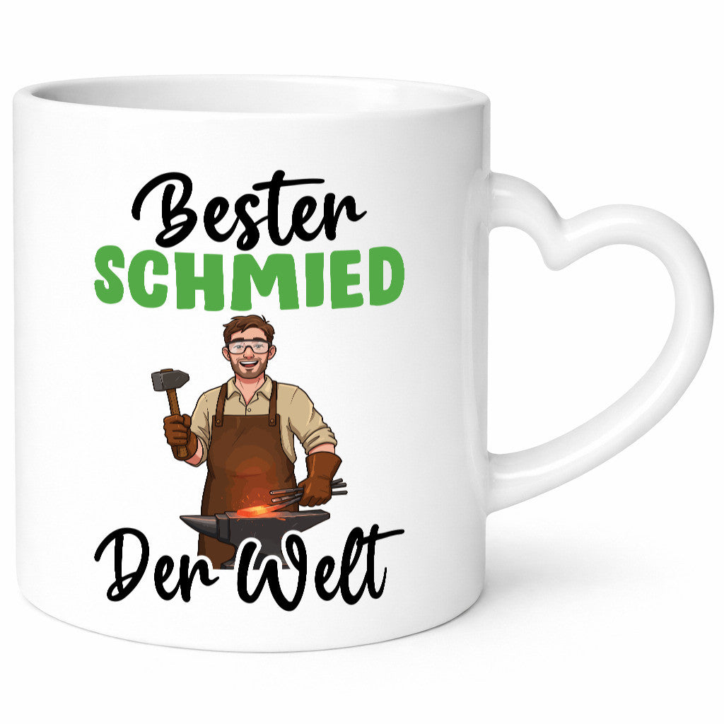 Bester Schmied | schmieden v2 Geschenkidee Humor Tasse