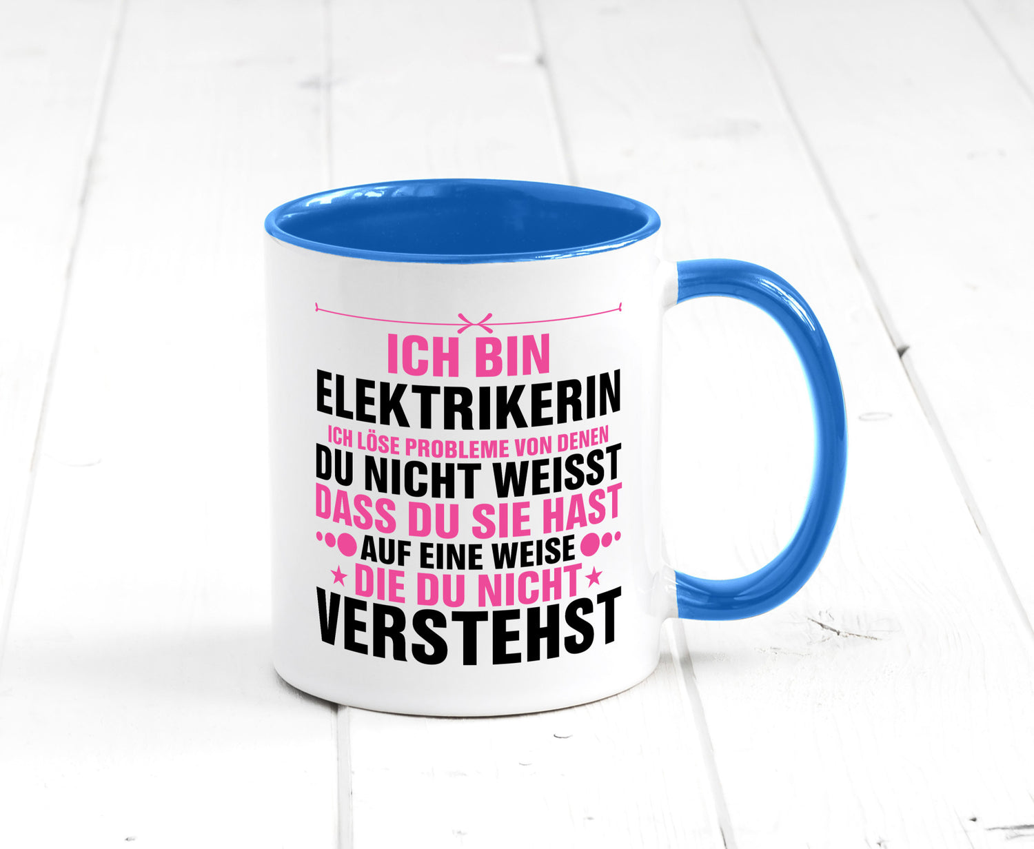 Löse Probleme: Elektrikerin | Elektronikerin Elektrik v2 Geschenkidee Humor