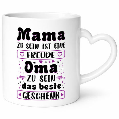 Oma zu sein ist das Beste Geschenk | Muttertag Mama lustiger Spruch Familie