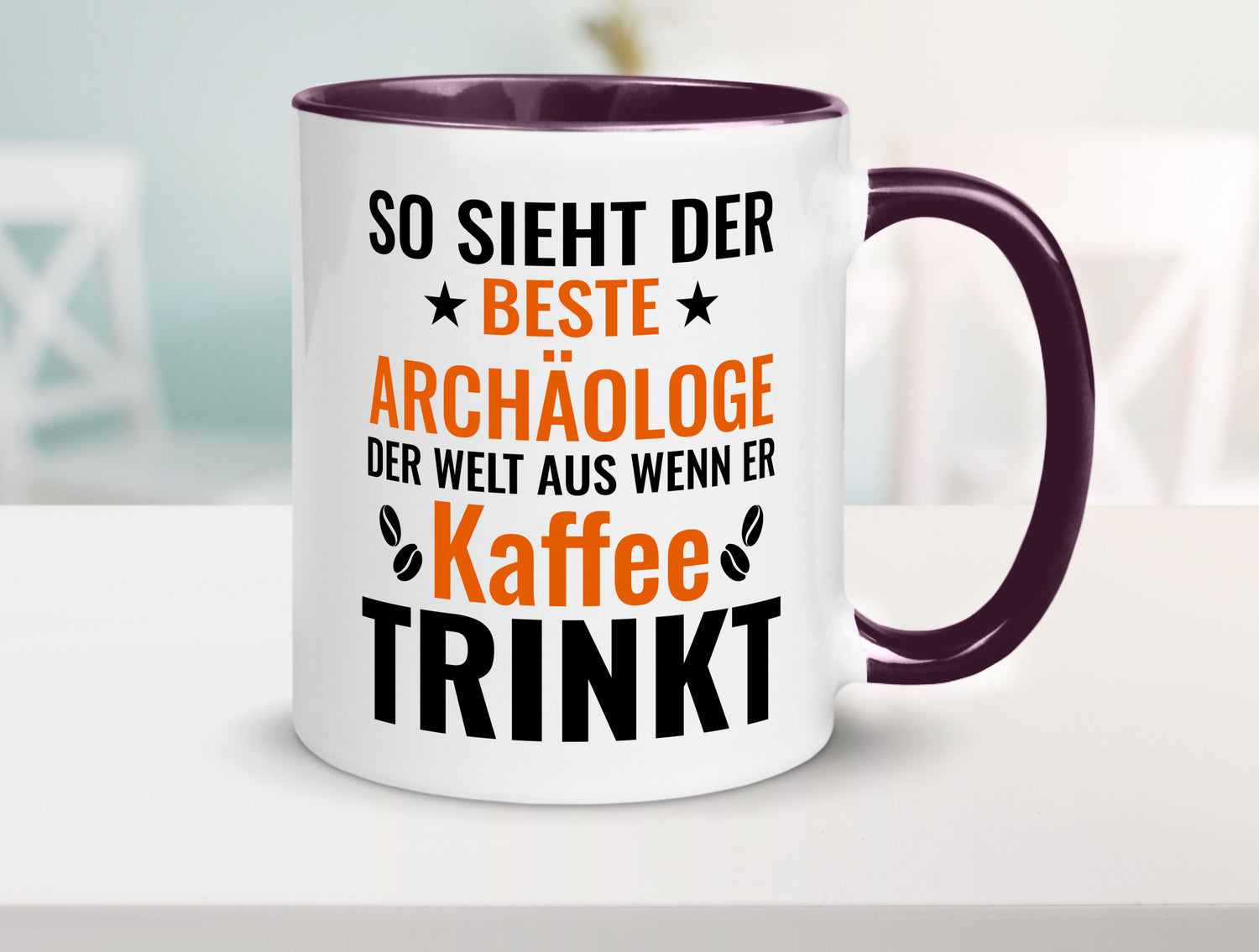 Kaffee trinkt: Archäologe | Archäologie Forscher lustig Humor Geschenkidee