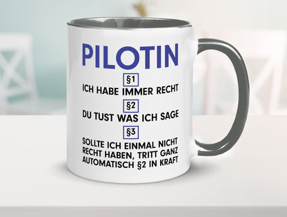 Ich habe immer Recht Pilotin | Definition Piloten v2 lustiger Spruch Geschenk