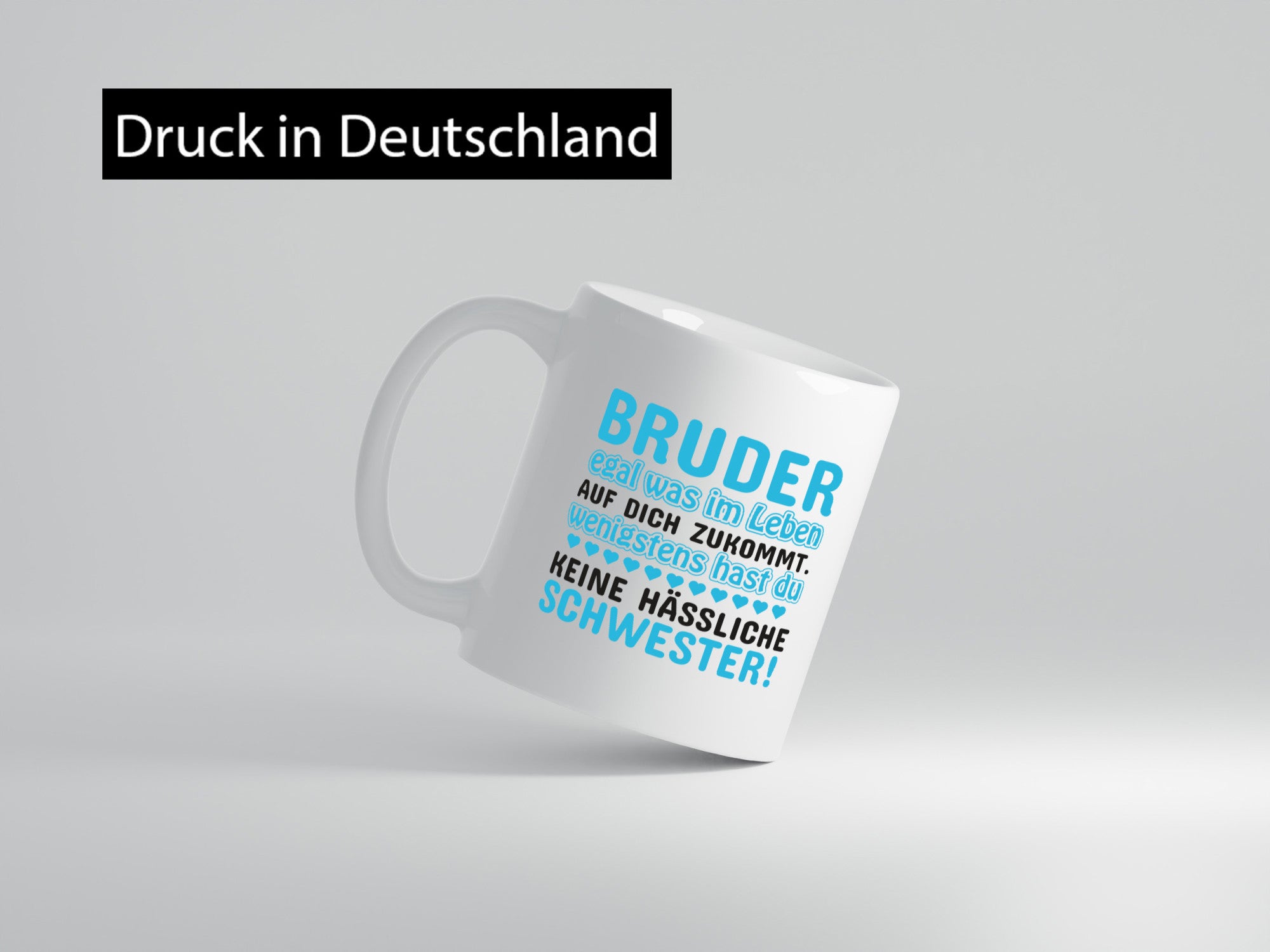 Tasse Bruder | Schwester Geschwisterliebe Spruch lustiger Geschenk Humor