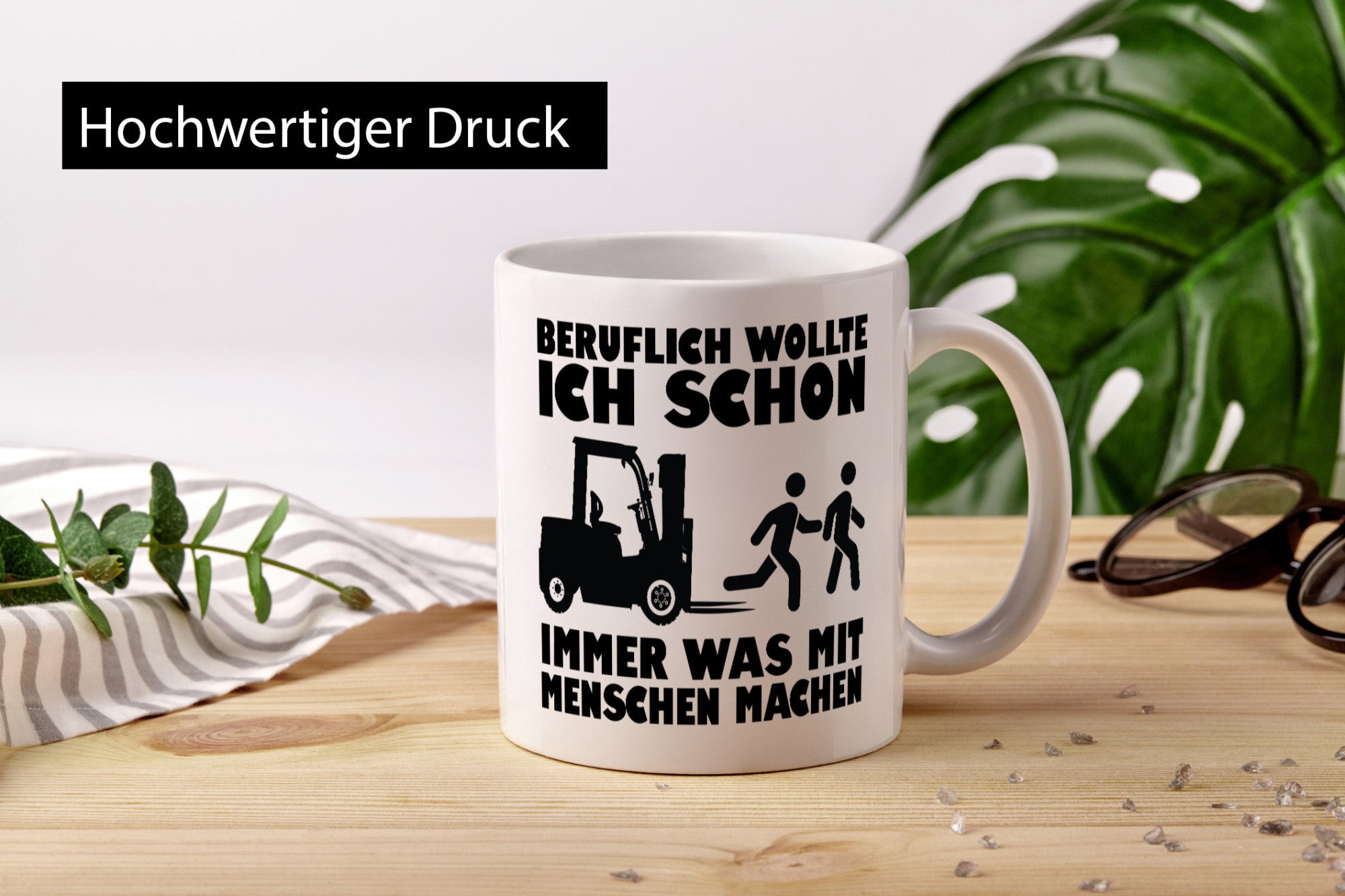 Beruflich wollte ich schon immer was mit Menschen machen lustiger Spruch