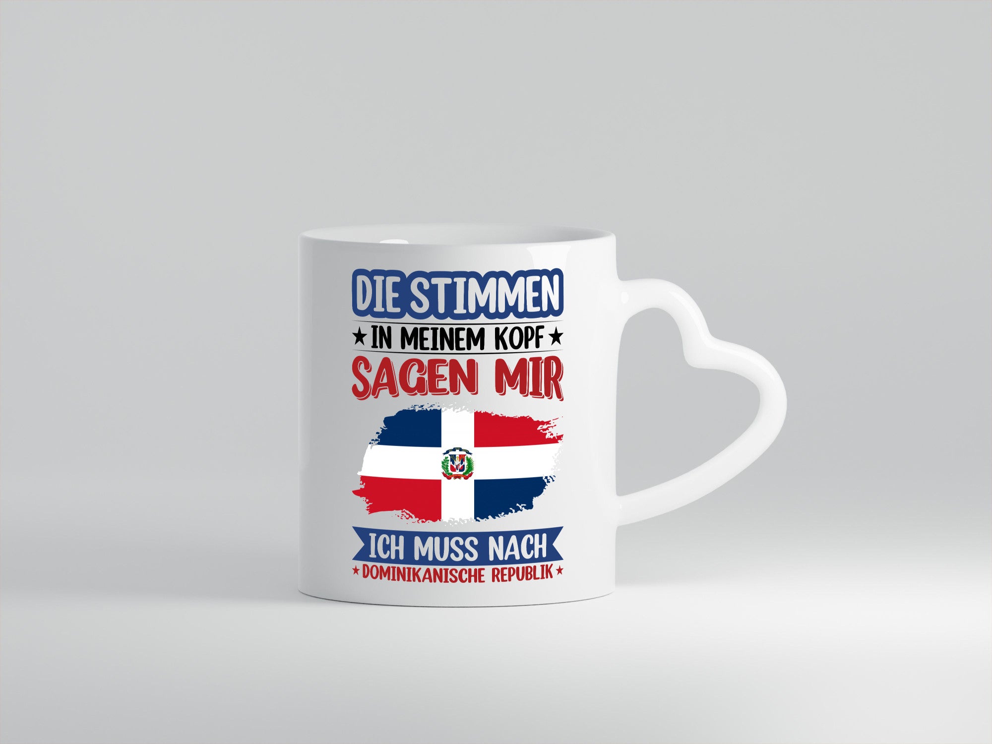 Dominican Republic | Holiday Voices in my Head Funny Gift Idea Mug