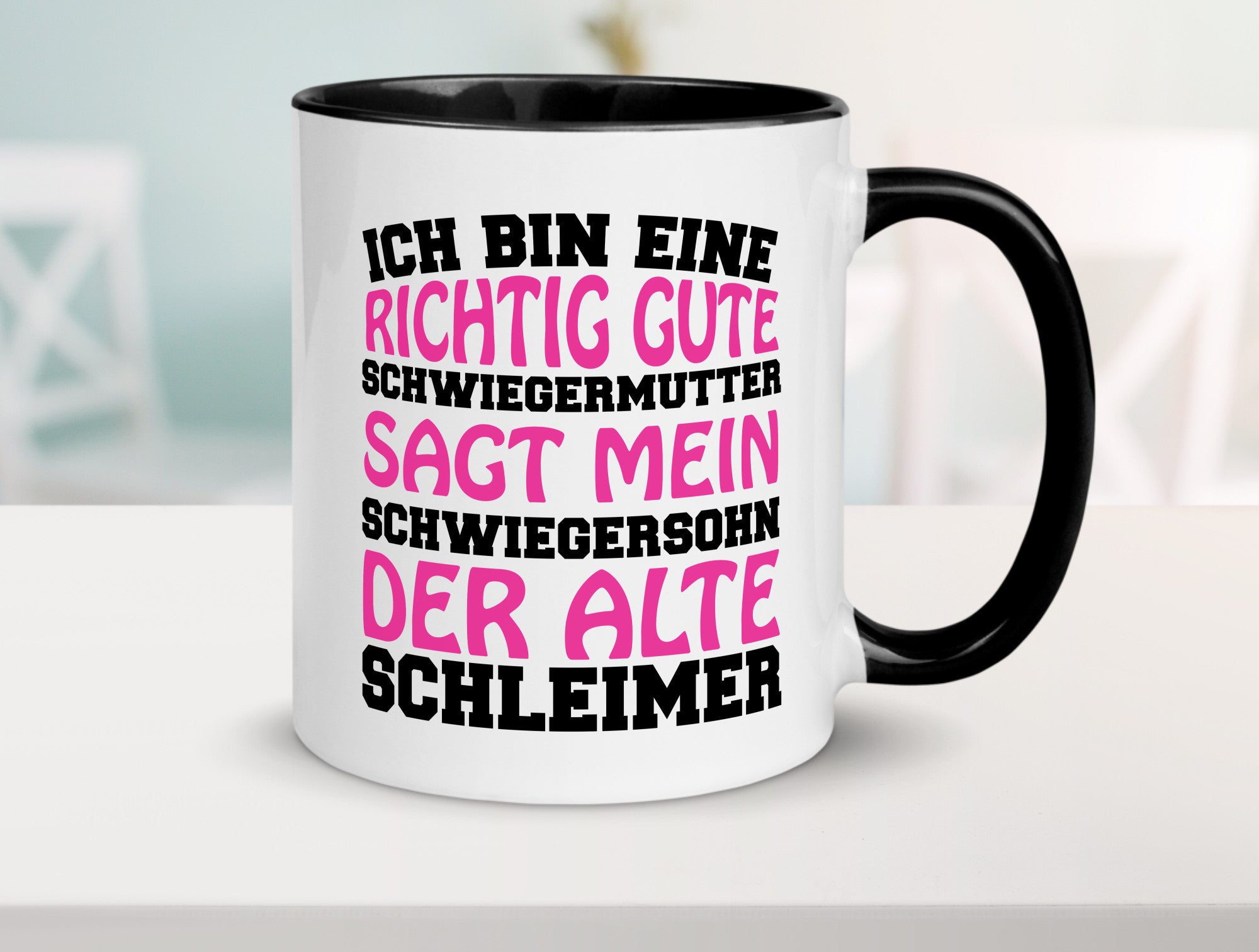 Gute Schwiegermutter lustig Familie Geschenkidee Geschenk Tasse
