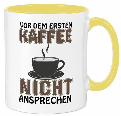 Nicht ansprechen lustiger Spruch Geschenk Humor Geschenkidee Tasse