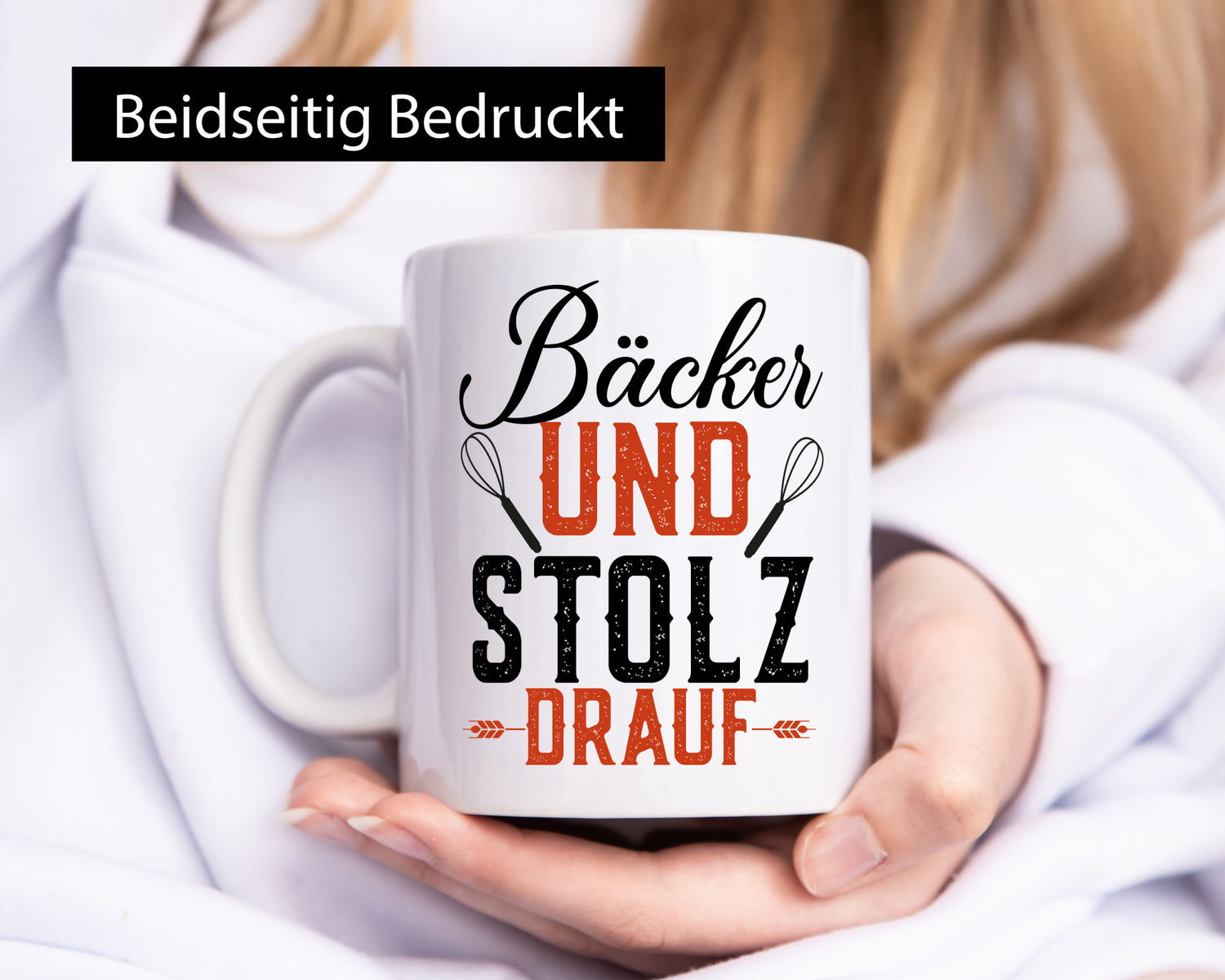 Bäcker und Stolz drauf | Bäckerrei Geschenk Humor Geschenkidee lustiger Spruch