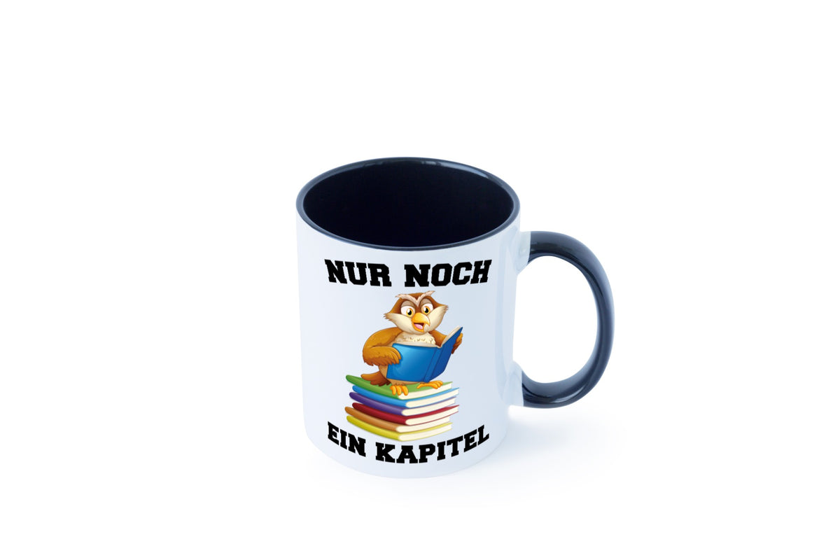 Nur noch ein Kapitel lustig Humor Geschenkidee Geschenk Tasse