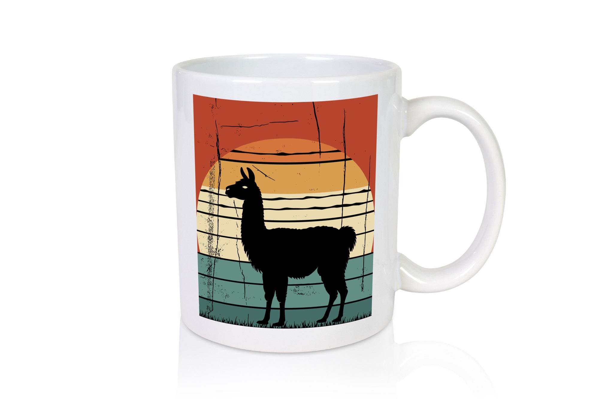 Lama | Llama jahrgang Vintage Alpaka Geschenk Humor Geschenkidee lustiger