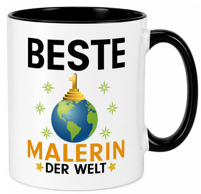 Welt Bester Malerin | Malerinnen Geschenk Humor Geschenkidee lustiger Spruch