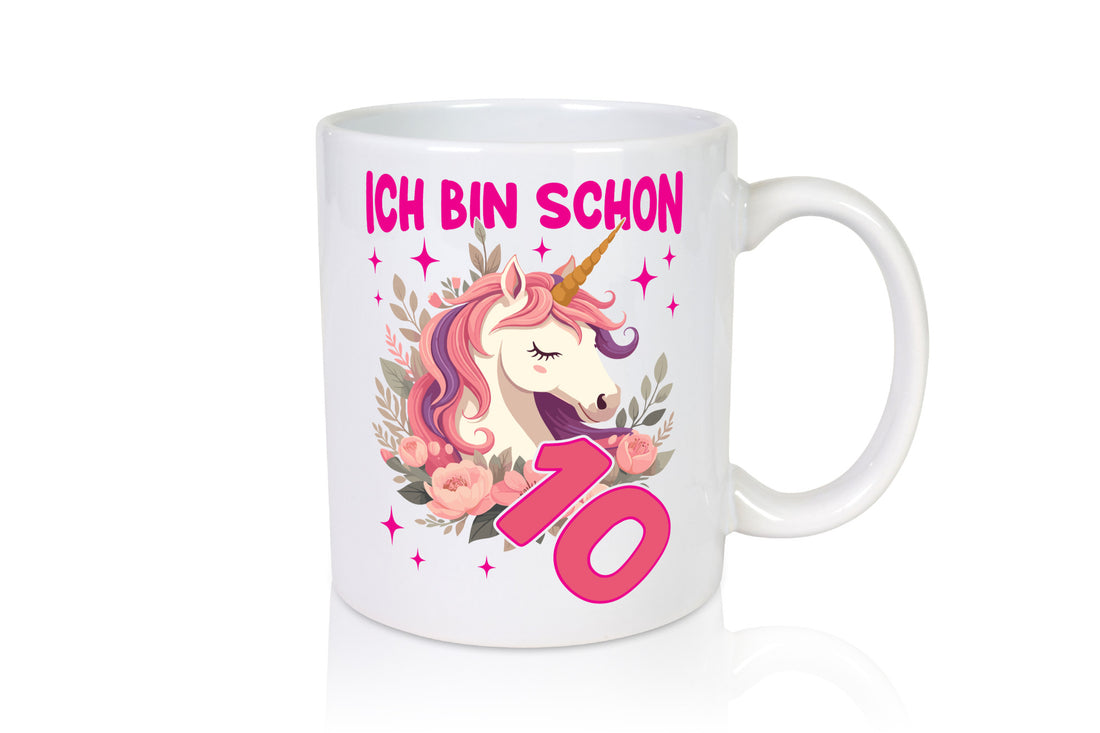 10. Geburtstag | 10 Jahre Einhorn Mädchen Geschenkidee Humor Tasse