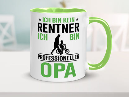 Ich bin kein renter Profesioneller Opa | Großvater Humor Familie Geschenkidee