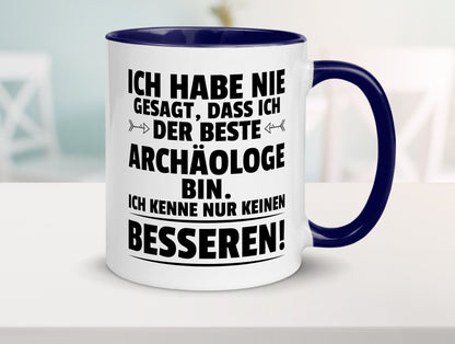 Der Beste Archäologe | Archäologie Forscher Humor Geschenkidee Tasse