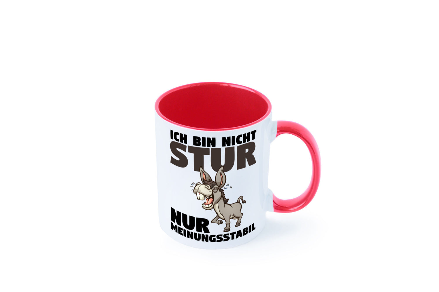 Sturer Esel | Sturkopf Tasse Dickkopf Spruch Humor lustiger Geschenk