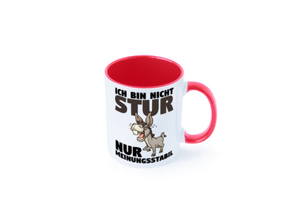Sturer Esel | Sturkopf Tasse Dickkopf Spruch Humor lustiger Geschenk