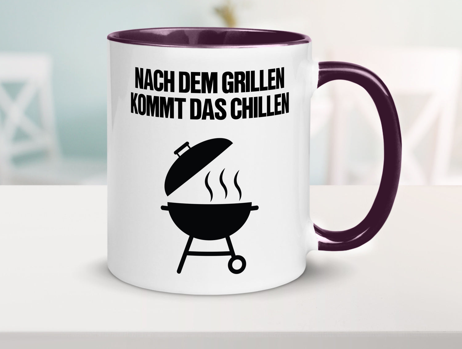 Nach dem Grillen kommt das Chillen | Grillmeister Party Geschenk Humor