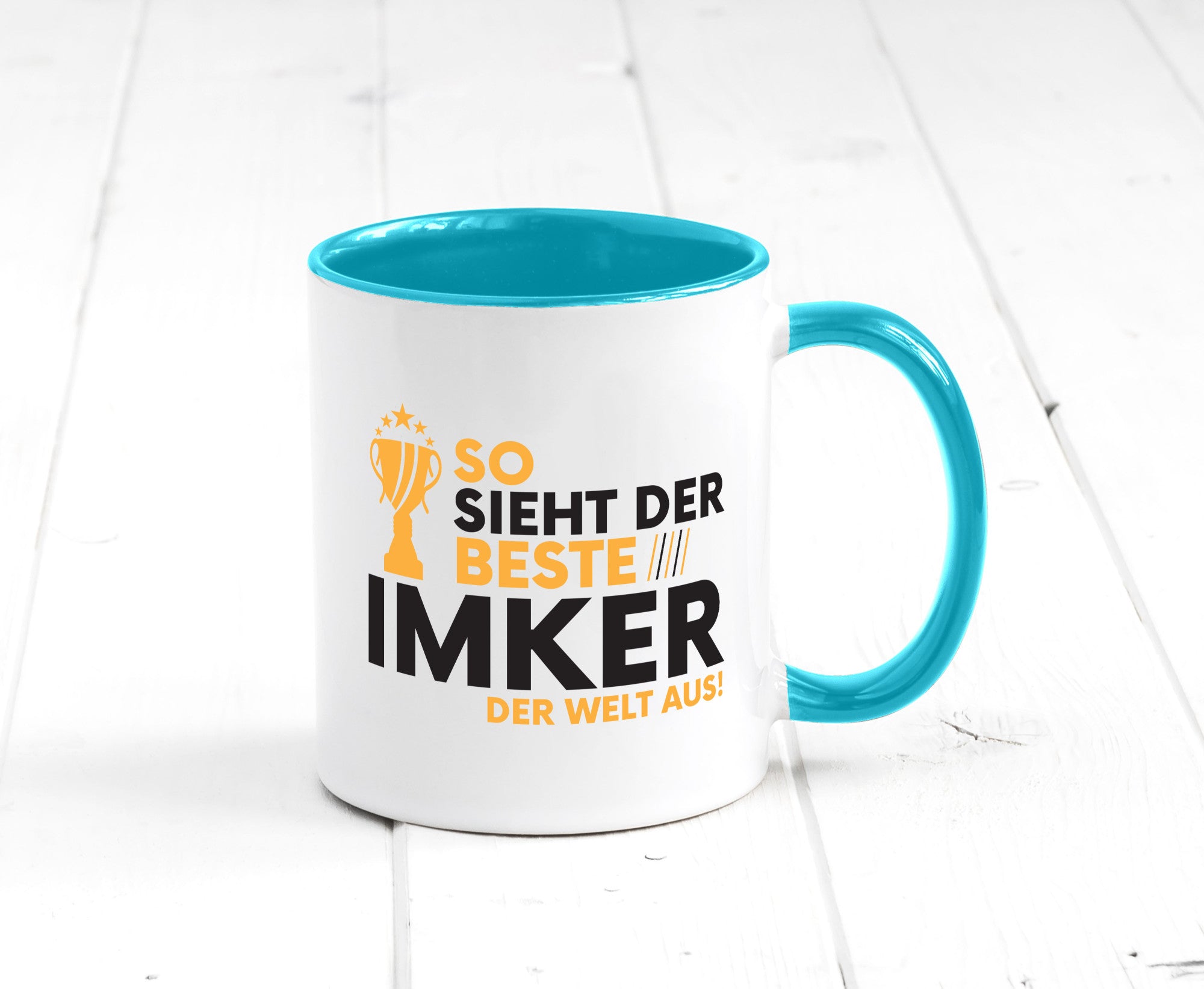 Der Weltbeste Imker | Imkerei lustiger Spruch Geschenk Humor Geschenkidee Tasse