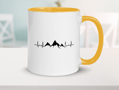 Berge Motiv | Alpen Skifahren Skiurlaub Apres Ski Geschenkidee Humor Tasse